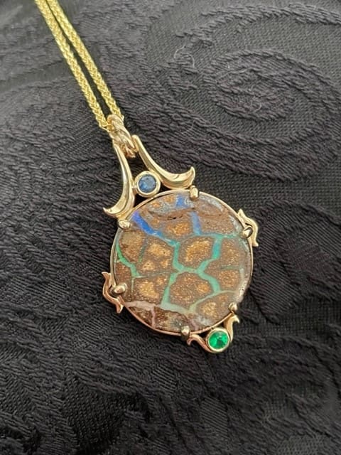 Boulder Opal Pendant